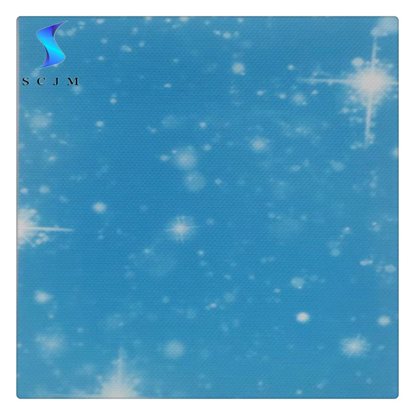 星空圖案藍色膠膜